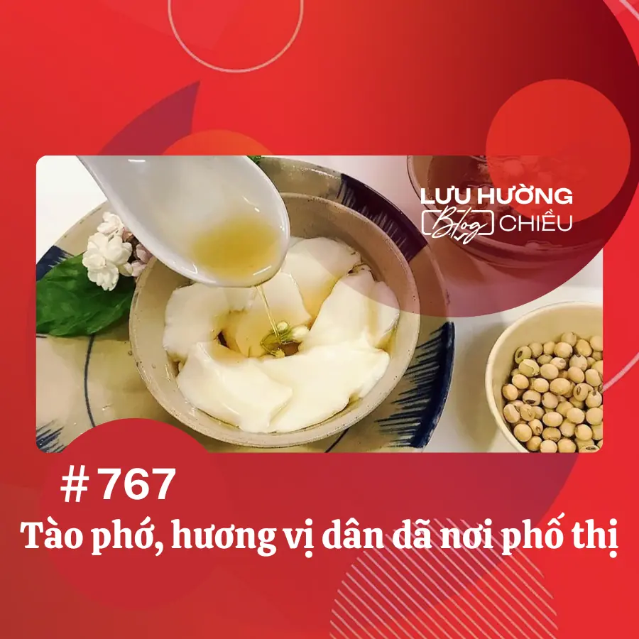 Tào phớ, hương vị dân dã nơi phố thị